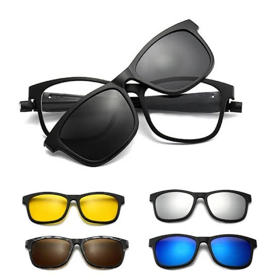 5 in 1 glasses night vision glasses + sports glasses